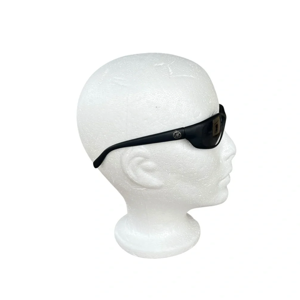 Von Zipper Backseat Sunglasses Y2K Style Matte Black Tinted Lenses READ - Picture 3 of 15